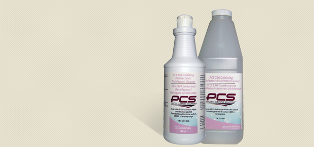 PCS 250 Oxidizing Disinfectant/Disinfectant Cleaner 