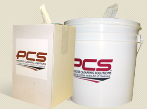 Process Cleaning Buckets with Lids 