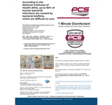 PCS 1000 Plus Oxidizing Disinfectant Cleaner